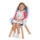 KINDERKRAFT - Детский стульчик для кормления 2в1 TIXI бирюзовый