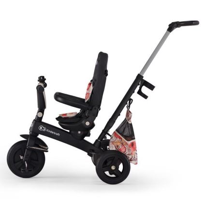 KINDERKRAFT - Детский трехколесный велосипед 5в1 EASYTWIST бежевый/черный