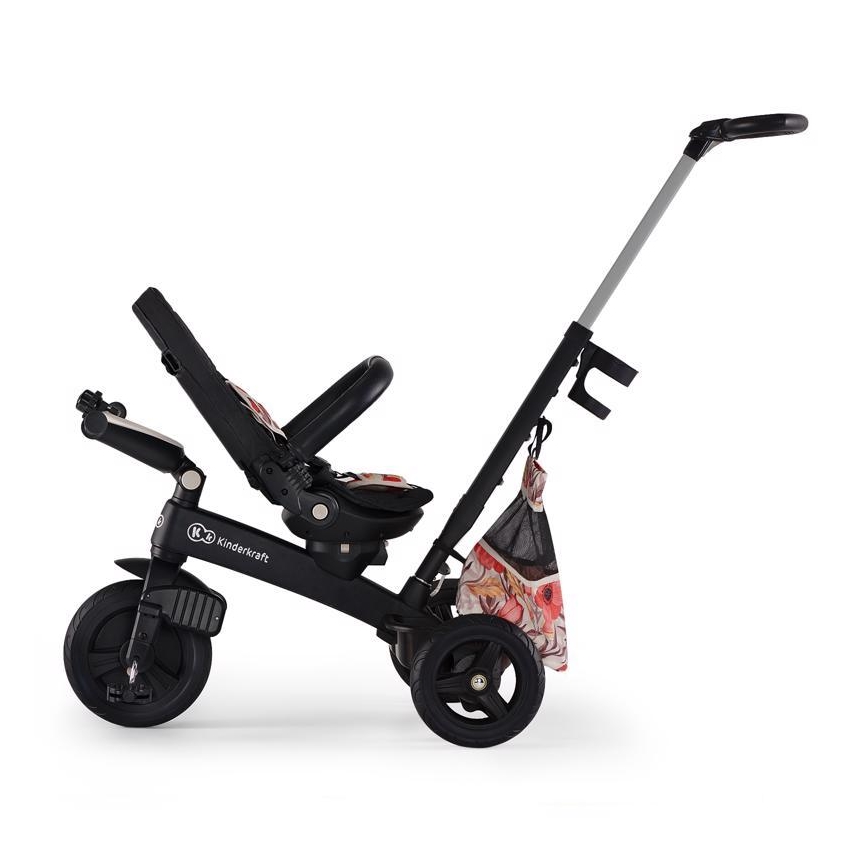 KINDERKRAFT - Детский трехколесный велосипед 5в1 EASYTWIST бежевый/черный