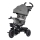 KINDERKRAFT - Детский трехколесный велосипед 5в1 SPINSTEP серый
