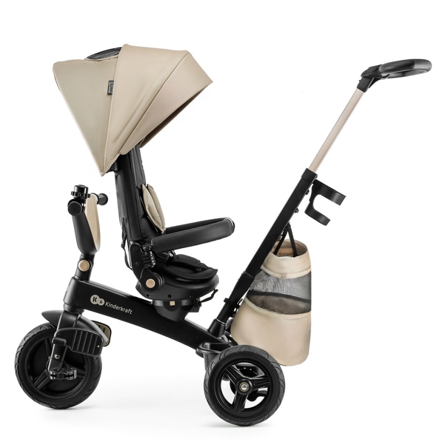 KINDERKRAFT - Детский трицикл 5 в 1 EASYTWIST бежевый