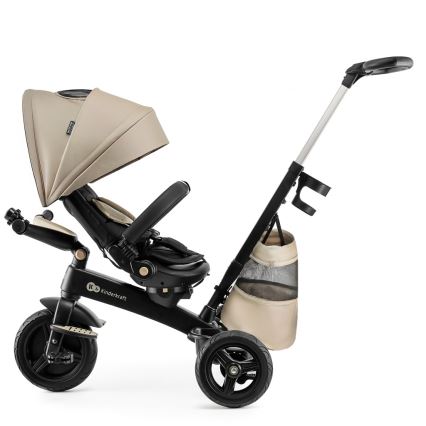 KINDERKRAFT - Детский трицикл 5 в 1 EASYTWIST бежевый