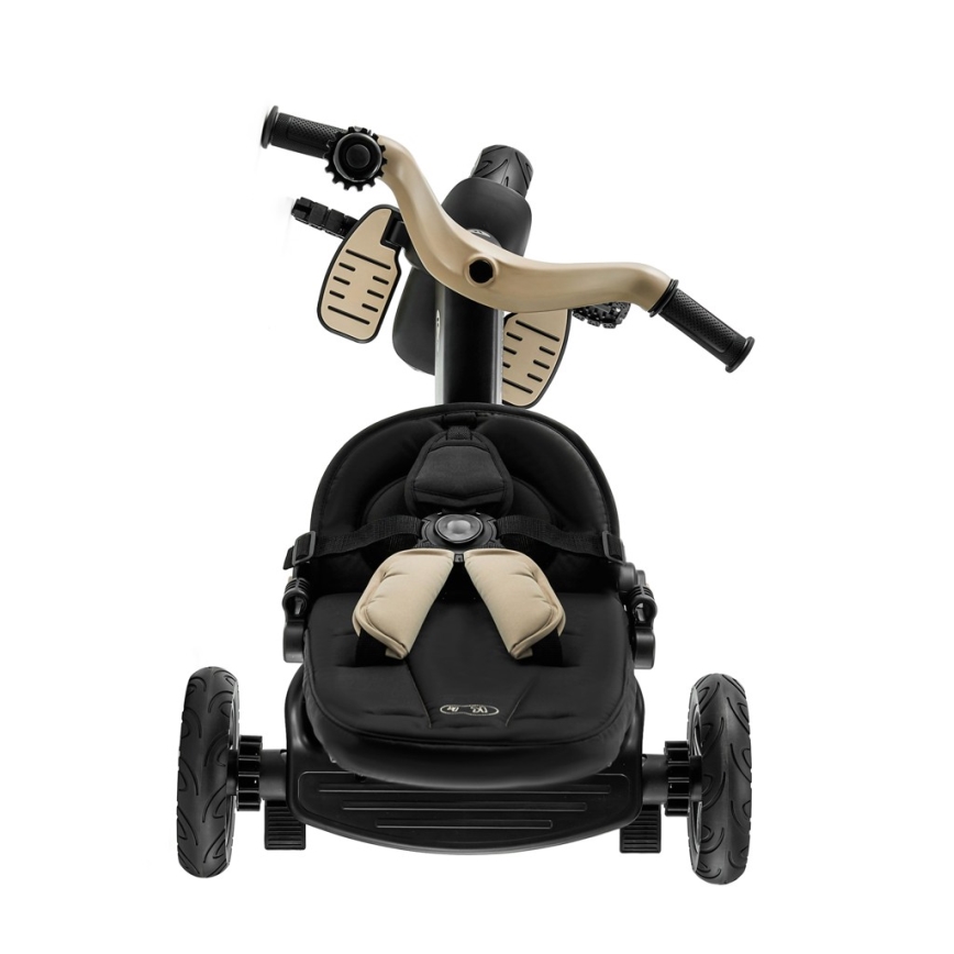 KINDERKRAFT - Детский трицикл 5 в 1 EASYTWIST бежевый