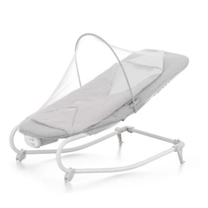 KINDERKRAFT - Детское вибрирующее кресло-качалка с мелодией FELIO 2 серый