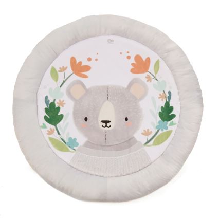 KINDERKRAFT - Дитяча ігрова ковдра COZYPLAY сіра