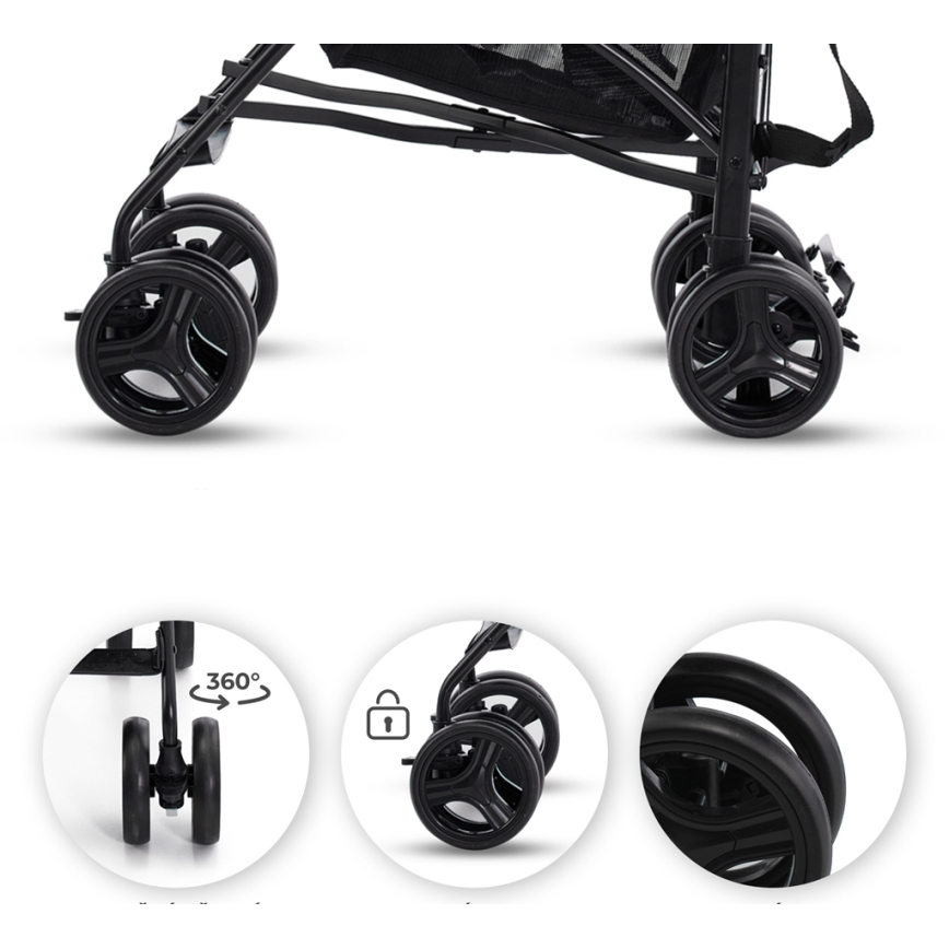 KINDERKRAFT - Дитяча коляска TIK Green forest