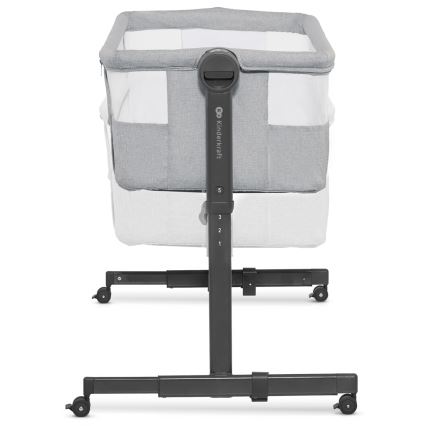 KINDERKRAFT - Дитяче ліжечко NESTE UP 2 світло-сірий