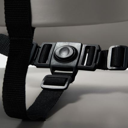 KINDERKRAFT - Дитячий їдальний стілець ENOCK сірий