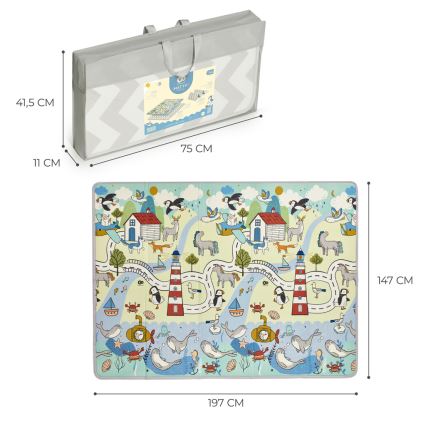 KINDERKRAFT - Дитячий ігровий килимок MATTY 2