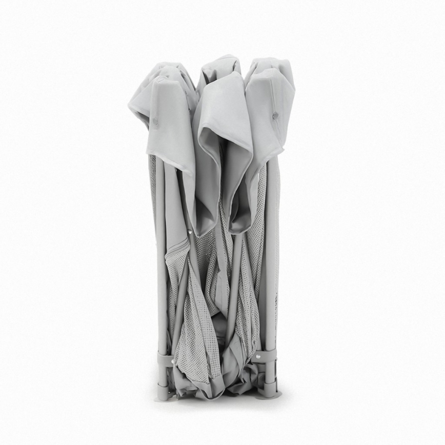 KINDERKRAFT - Дитячий манеж ZIKI сірий