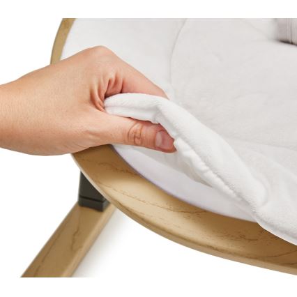 KINDERKRAFT - Дитячий шезлонг ELSU, сірий