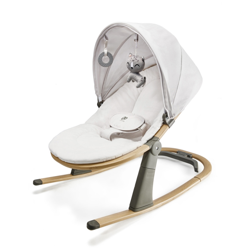 KINDERKRAFT - Дитячий шезлонг ELSU, сірий