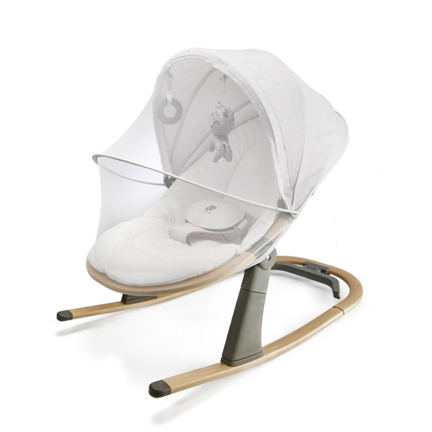 KINDERKRAFT - Дитячий шезлонг ELSU, сірий