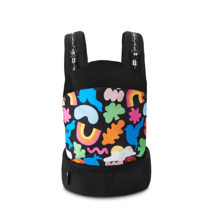 KINDERKRAFT - Дитячий слінг HUGGY Happy shapes