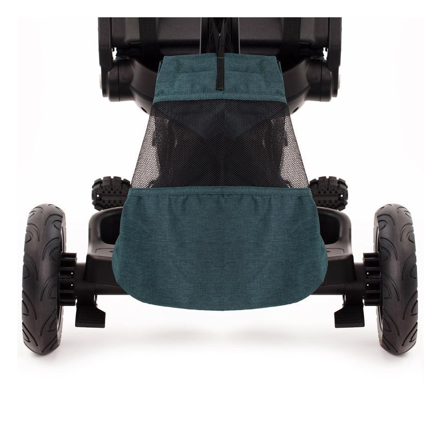 KINDERKRAFT - Дитячий триколісний велосипед 5v1 EASYTWIST зелений/чорний