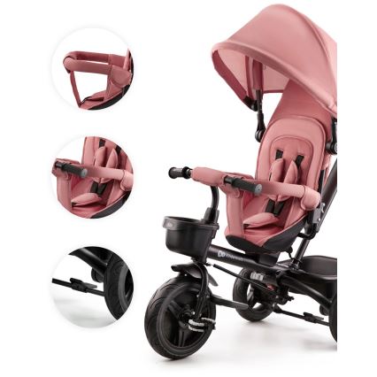 KINDERKRAFT - Дитячий триколісний велосипед AVEO рожевий