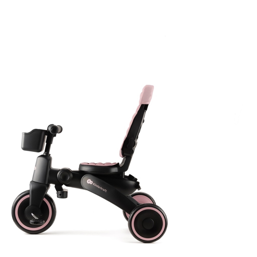 KINDERKRAFT - дитячий триколісний велосипед JAZZ 2 рожевий