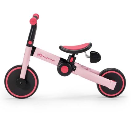 KINDERKRAFT - Дитячий біговел 3в1 4TRIKE рожевий