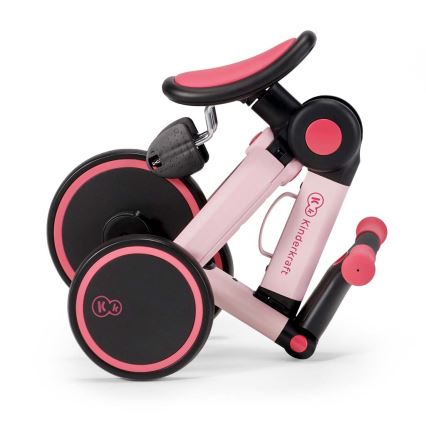 KINDERKRAFT - Дитячий біговел 3в1 4TRIKE рожевий
