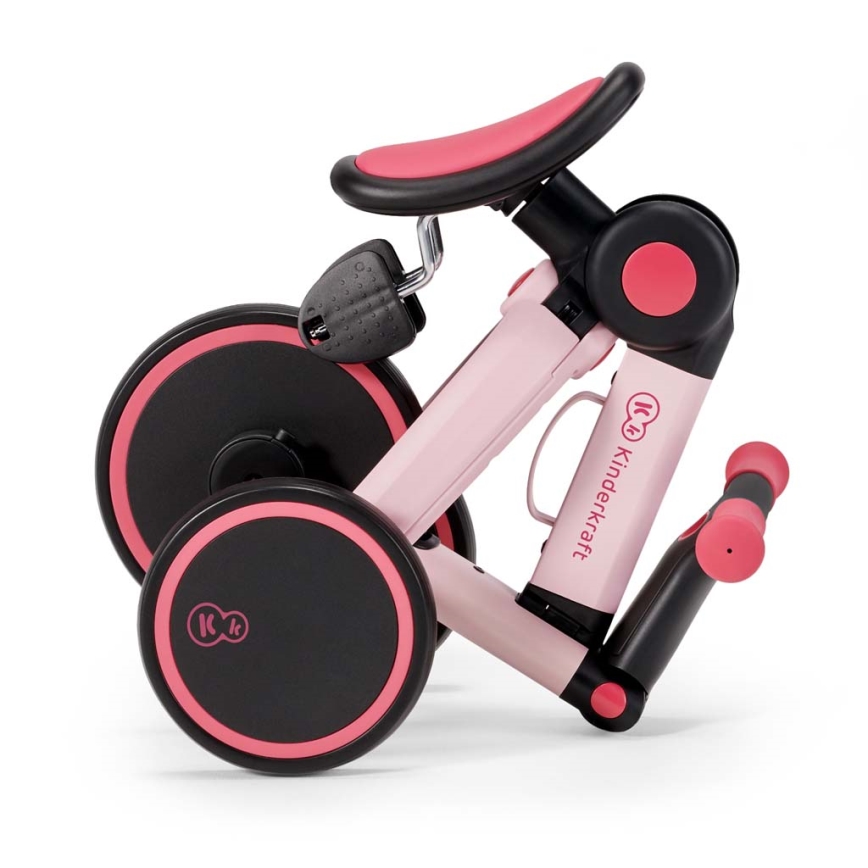 KINDERKRAFT - Дитячий біговел 3в1 4TRIKE рожевий