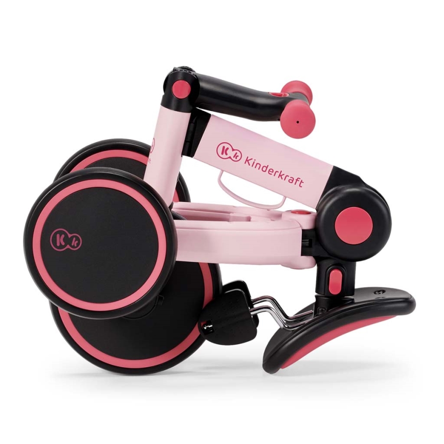 KINDERKRAFT - Дитячий біговел 3в1 4TRIKE рожевий