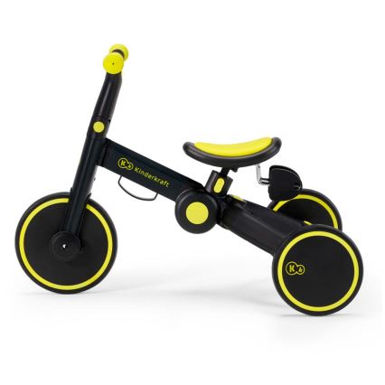 KINDERKRAFT - Дитячий біговел 3в1 4TRIKE жовтий/чорний