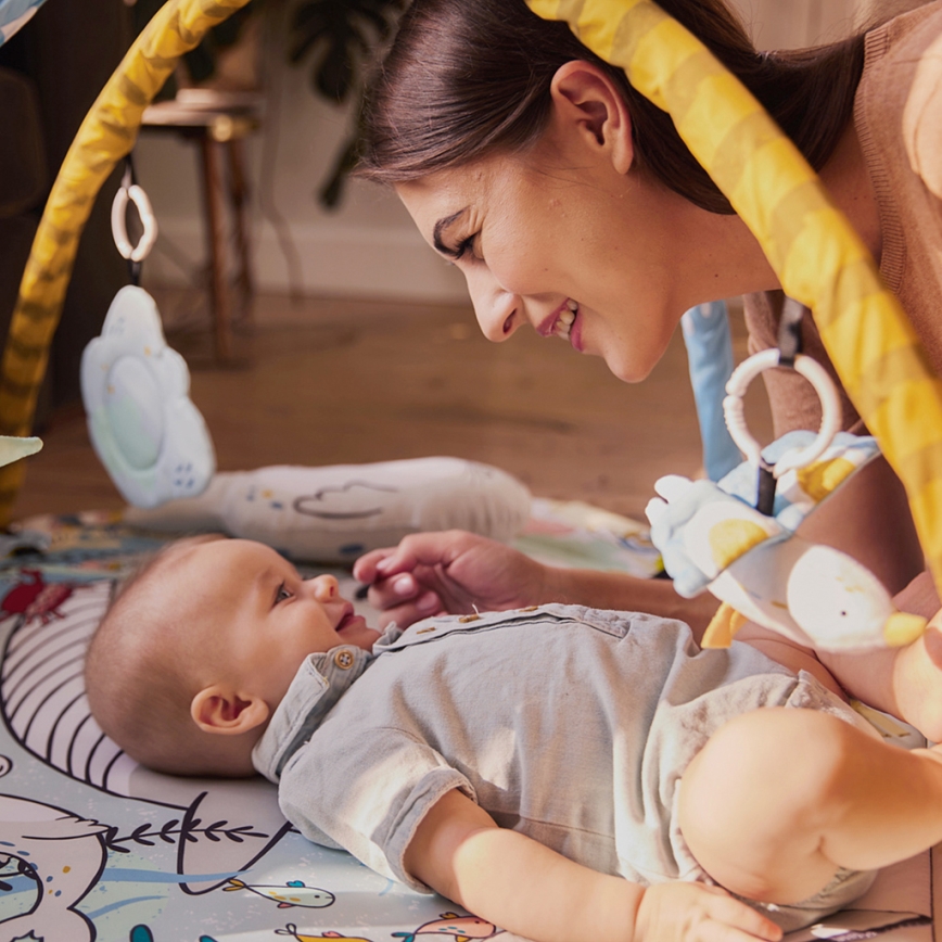 KINDERKRAFT - Дитячий ігровий килимок SMARTPLAY Sea