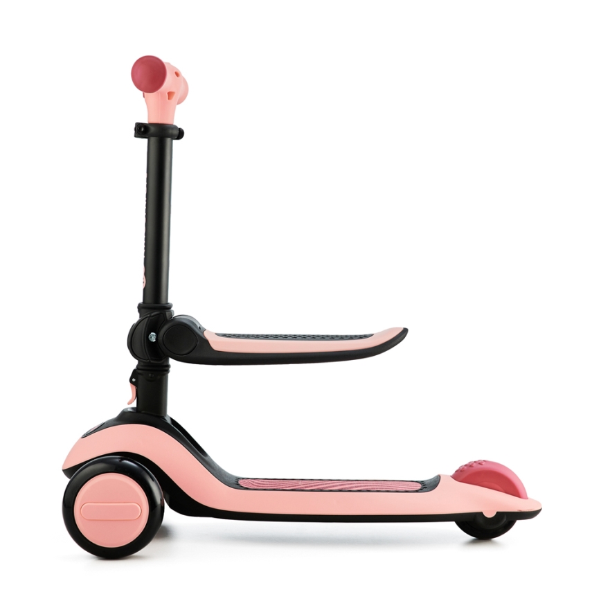 KINDERKRAFT - Дитячий самокат 2в1 HALLEY Rose pink