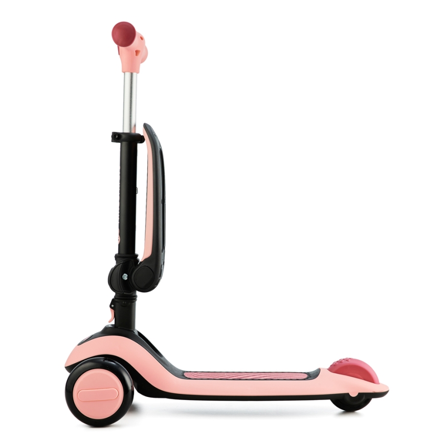 KINDERKRAFT - Дитячий самокат 2в1 HALLEY Rose pink