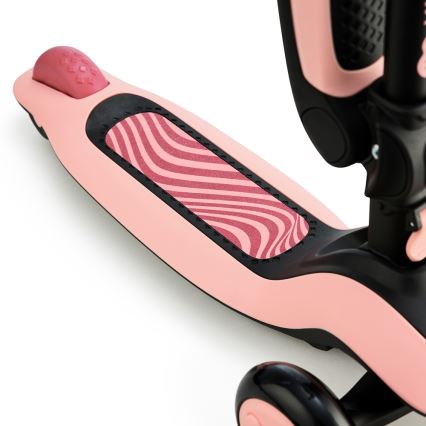 KINDERKRAFT - Дитячий самокат 2в1 HALLEY Rose pink