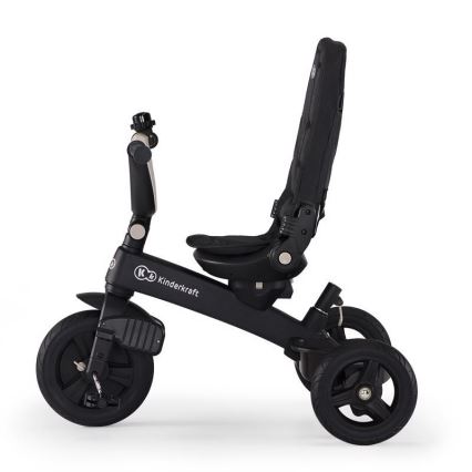 KINDERKRAFT - Дитячий триколісний велосипед 5в1 EASYTWIST бежевий/чорний