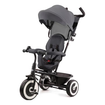 KINDERKRAFT - Дитячий триколісний велосипед ASTON Malachite grey