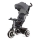 KINDERKRAFT - Дитячий триколісний велосипед ASTON Malachite grey