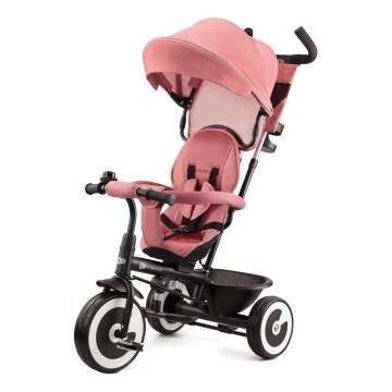 KINDERKRAFT - Дитячий триколісний велосипед ASTON Rose pink