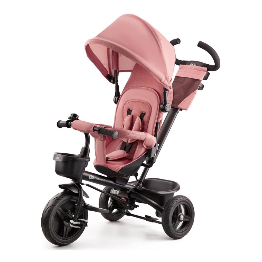 KINDERKRAFT - Дитячий триколісний велосипед AVEO рожевий