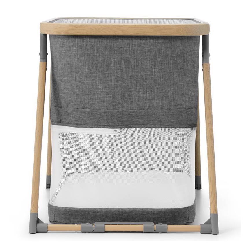 KINDERKRAFT - Дорожнє ліжечко 4в1 SOFI сірий