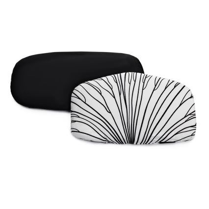 KINDERKRAFT - М'яка накладка для дитячого стільчика для годування ENOCK чорна/біла