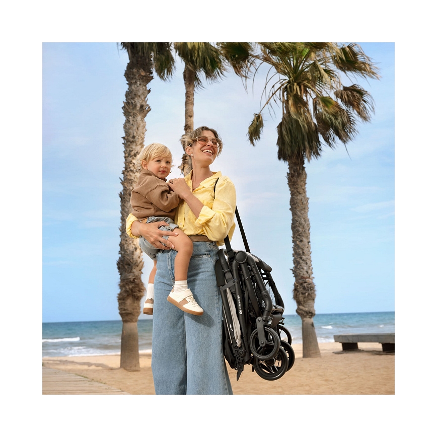 KINDERKRAFT - Прогулянкова коляска INDY 3 Coal Black