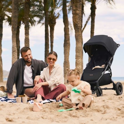 KINDERKRAFT - прогулянкова коляска MITZY Air, чорна