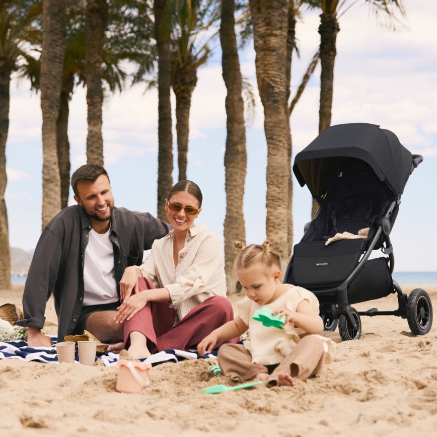 KINDERKRAFT - прогулянкова коляска MITZY Air, чорна