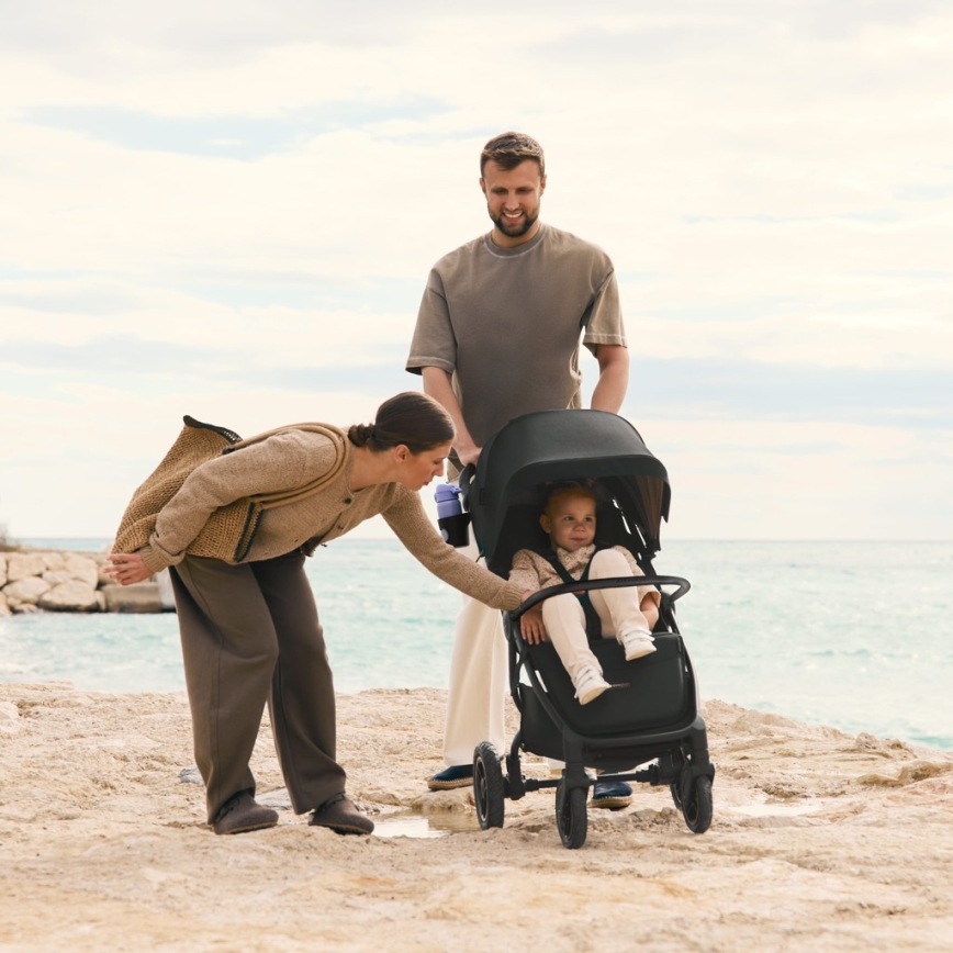 KINDERKRAFT - прогулянкова коляска MITZY Air, чорна