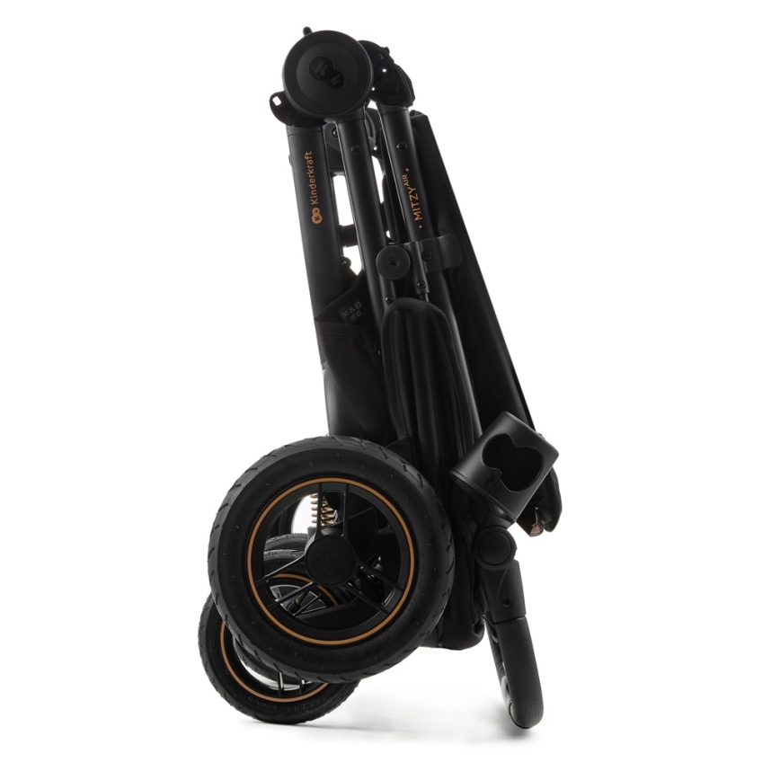 KINDERKRAFT - прогулянкова коляска MITZY Air, чорна