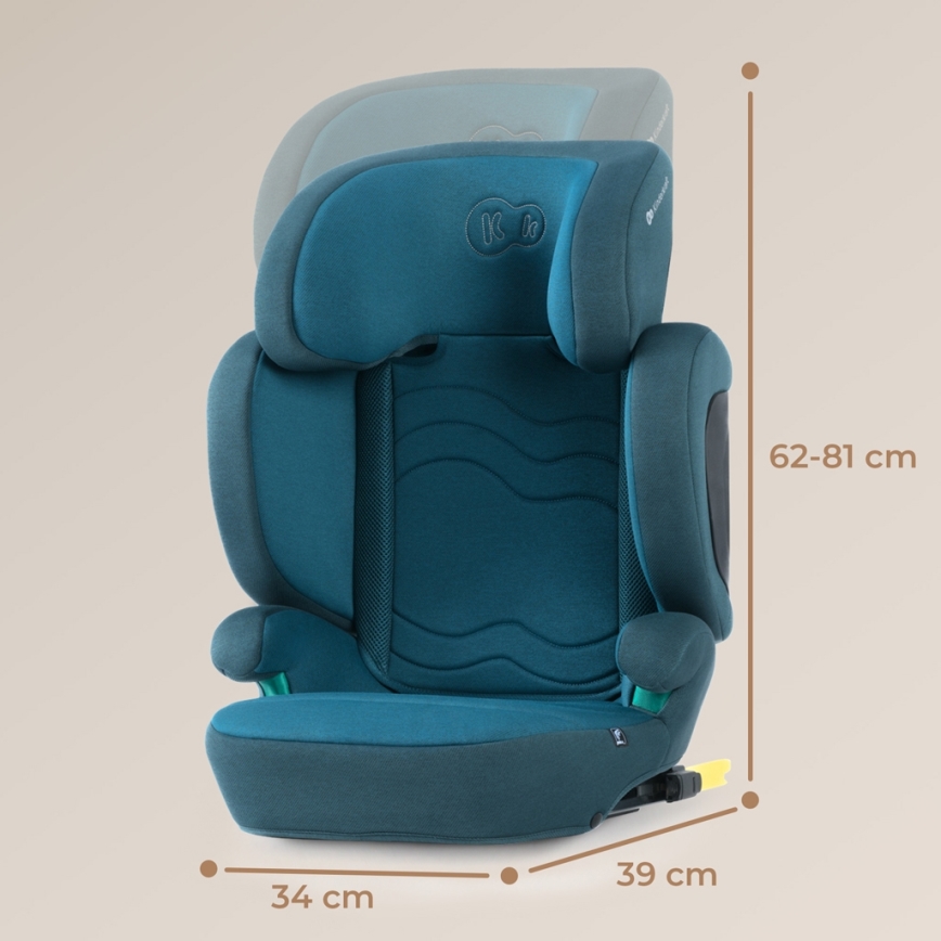 KINDERKRAFT SELECT - Автокресло XPAND 2 i-Size (100-150 см) Premium Harbour синий