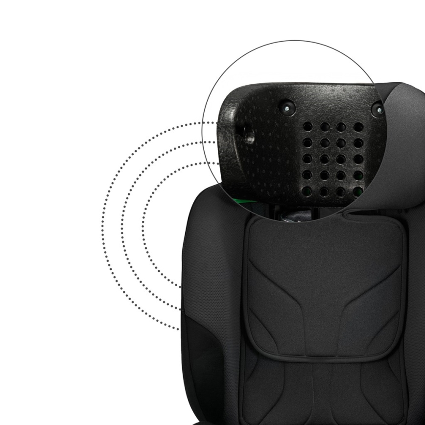 KINDERKRAFT SELECT - Автокрісло I-FIX (40-150 cm) графітовий чорний