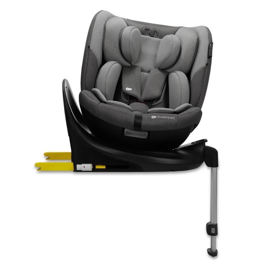 KINDERKRAFT SELECT - Автокрісло I-FIX (40-150 см) Cool grey