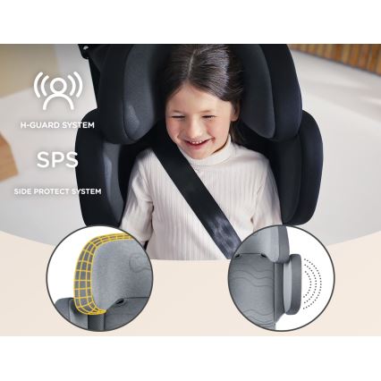KINDERKRAFT SELECT - Автокрісло XPAND 2 i-Size (100-150 см) Premium Rocket grey