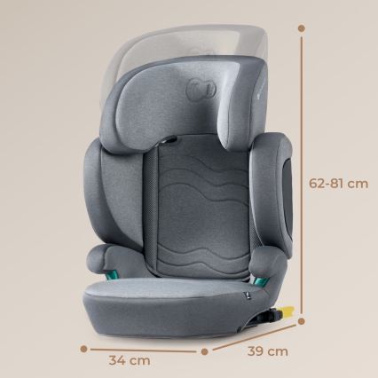 KINDERKRAFT SELECT - Автокрісло XPAND 2 i-Size (100-150 см) Premium Rocket grey