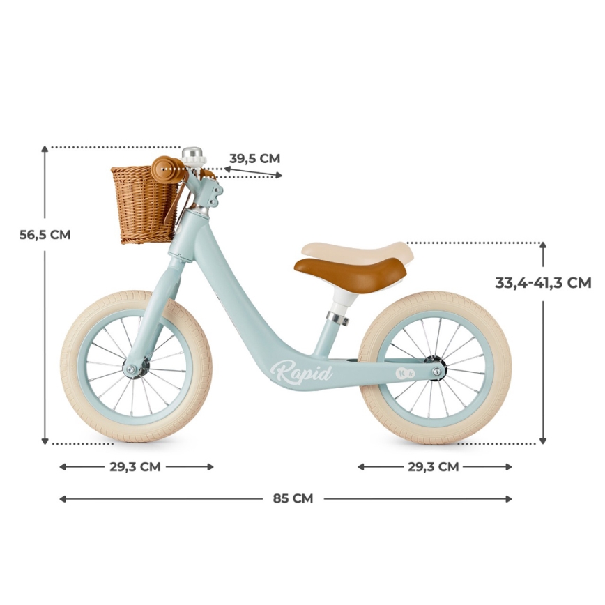 KINDERKRAFT SELECT - Біговел RAPID2 Blue breeze