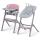 KINDERKRAFT SELECT - Детский обеденный стул 3в1 LIVY Premium Aster розовый + шезлонг CALMEE