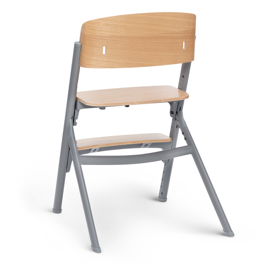 KINDERKRAFT SELECT - Детский обеденный стул 3в1 LIVY Premium дуб